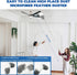 4 Pcs Dusters for Cleaning, 2 in 1 Microfiber Dusters and Retractable Gap Dust Cleaner with 1 Microfiber Dusting Cloths Long Handle 30-100 Inches ...